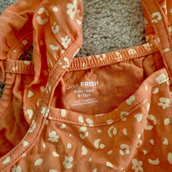 Joe Fresh Purple and Orange Kids Romper Set - Picture 7 of 8